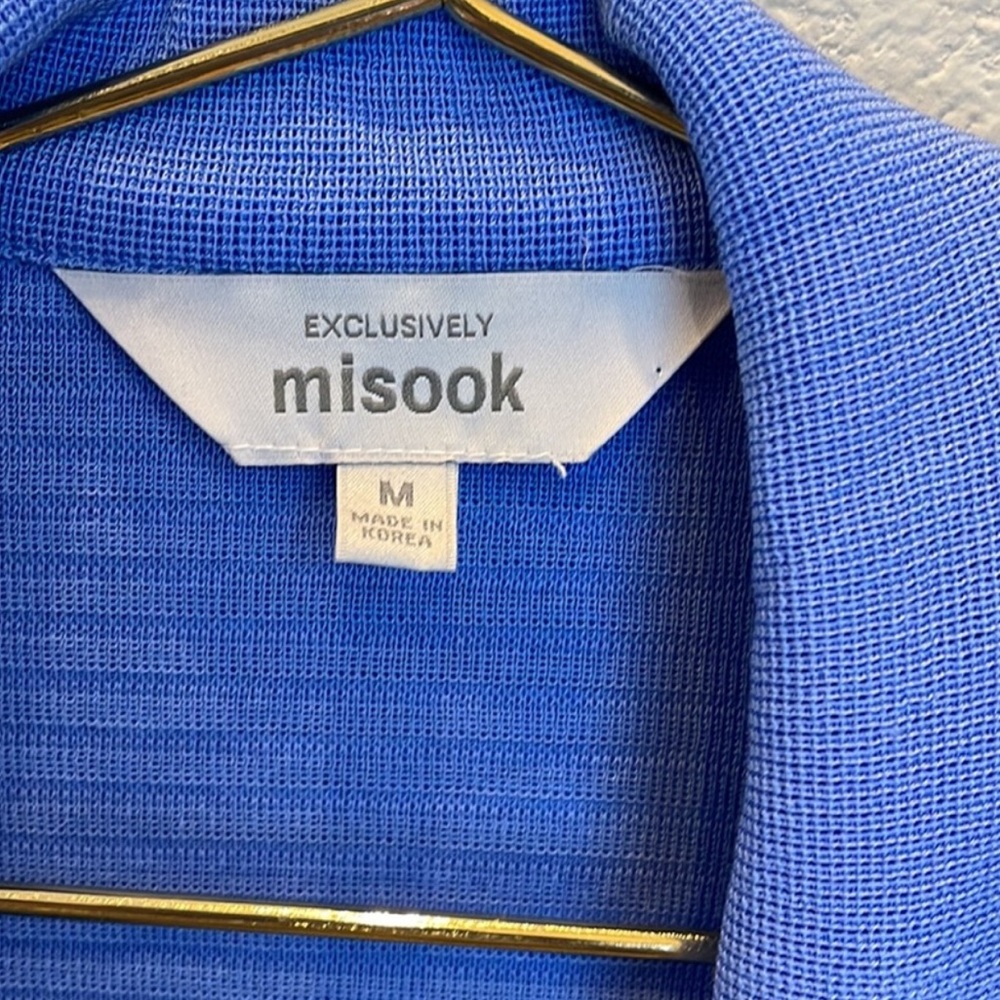 Exclusively Misook Ribbed Knit Blazer Size Medium - Picture 5 of 7